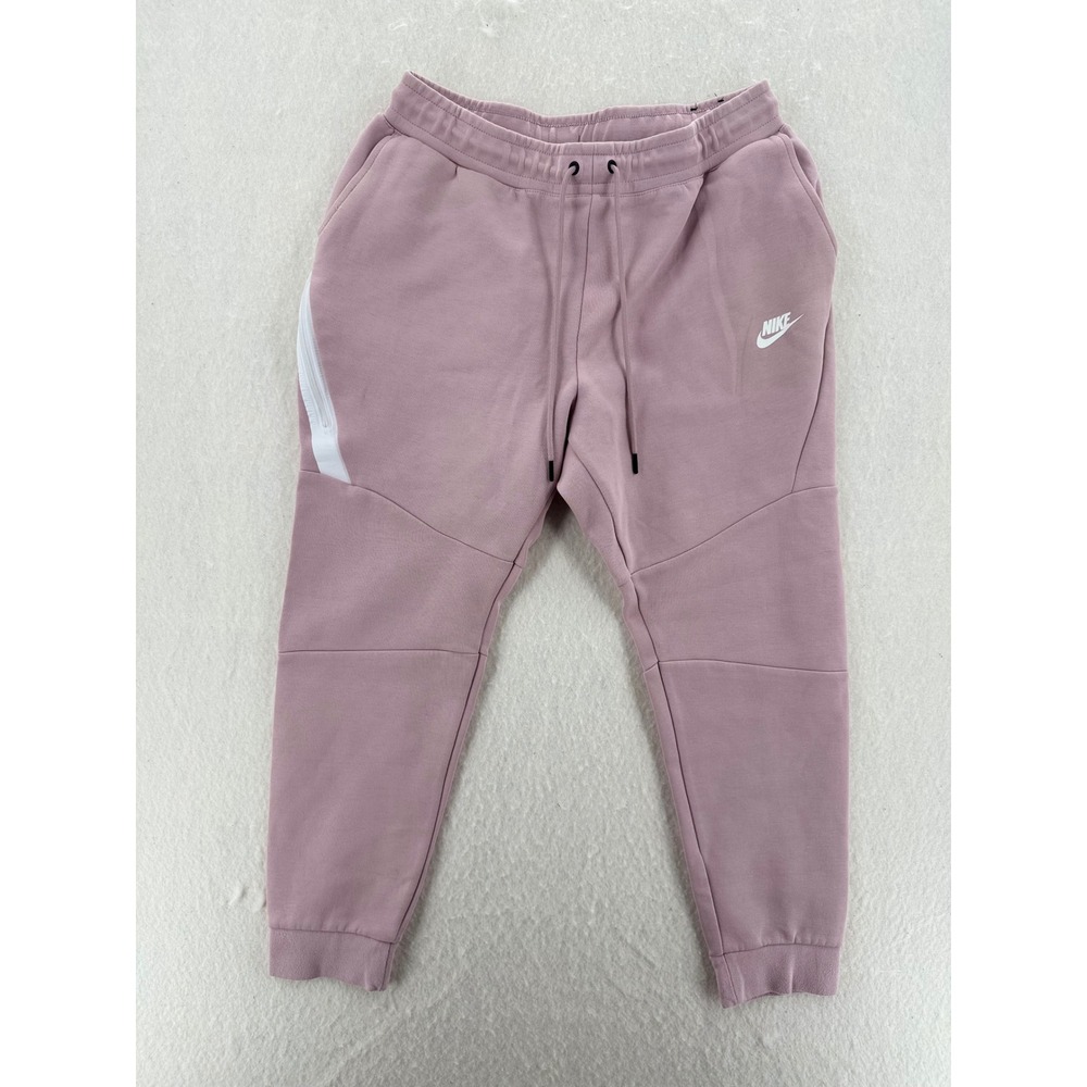 Nike - Tech Fleece Joggers 805162-516 - Pink - L - Womens
